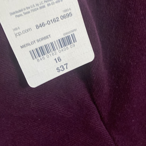 St.Johns bay soft purple button down skirt - Picture 11 of 16